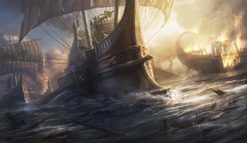  guerra Obras - buque de guerra romano de radojavor